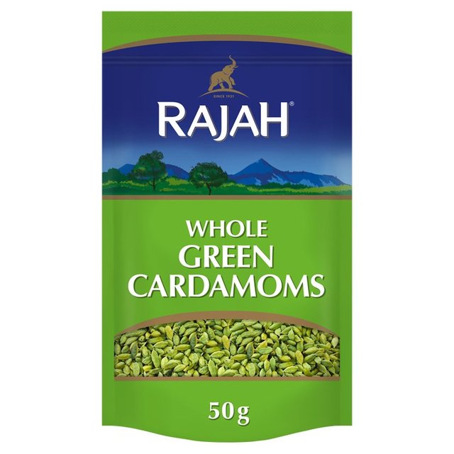 Rajah Spices Whole Green Cardamon 50g