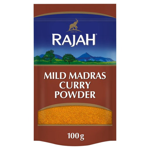 Rajah Spices Ground Mild Madras Curry Powder 100g