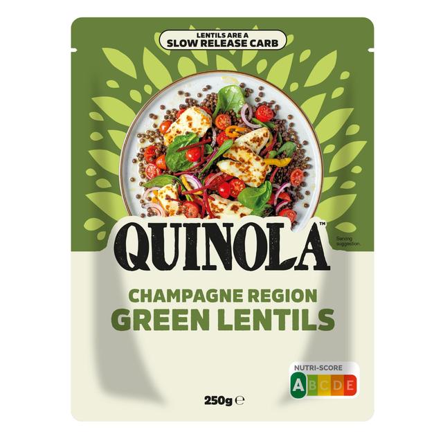 Quinola Ready to Eat Champagne Region Green Lentils 250g