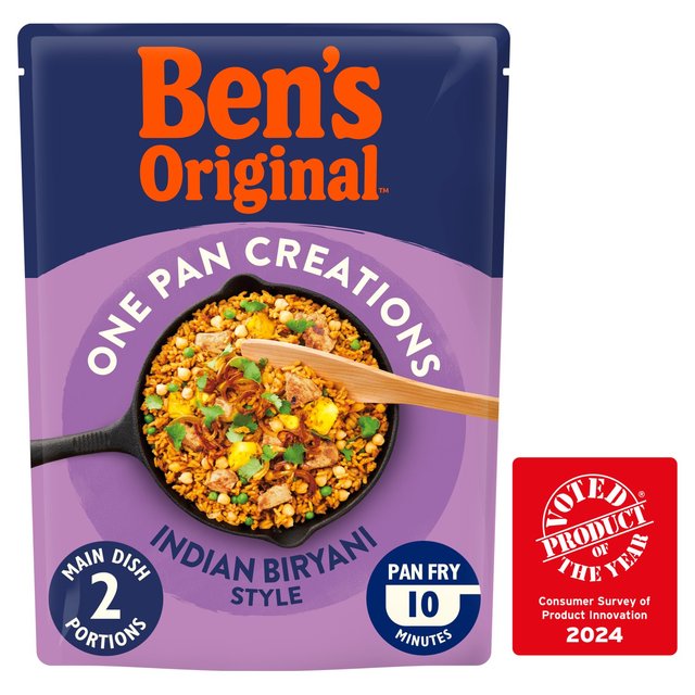 Ben's Original One Pan Indian Biryani Rice Meal 250g