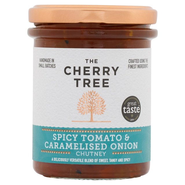 The Cherry Tree Spicy Tomato & Caramelised Onion Chutney 210g