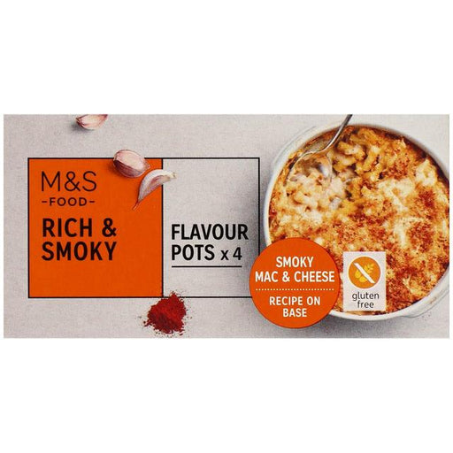 M&S 4 Rich & Smoky Flavour Pots 96g