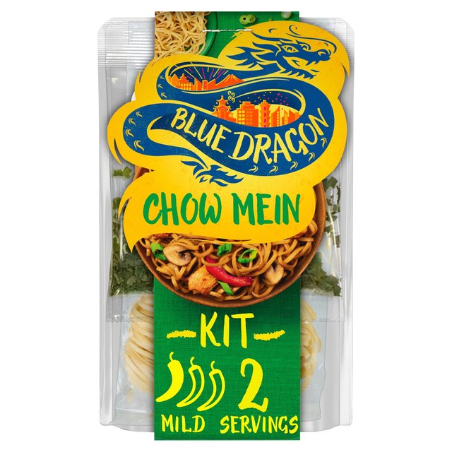 Blue Dragon Chow Mein Stir Fry Noodle Kit 160g