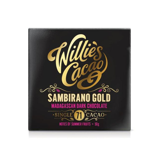 Willie's Cacao Madagascan Gold, Sambirano 71, Summer Fruit Notes 50g