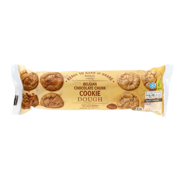 M&S Belgian Chocolate Chunk Cookie Dough 350g