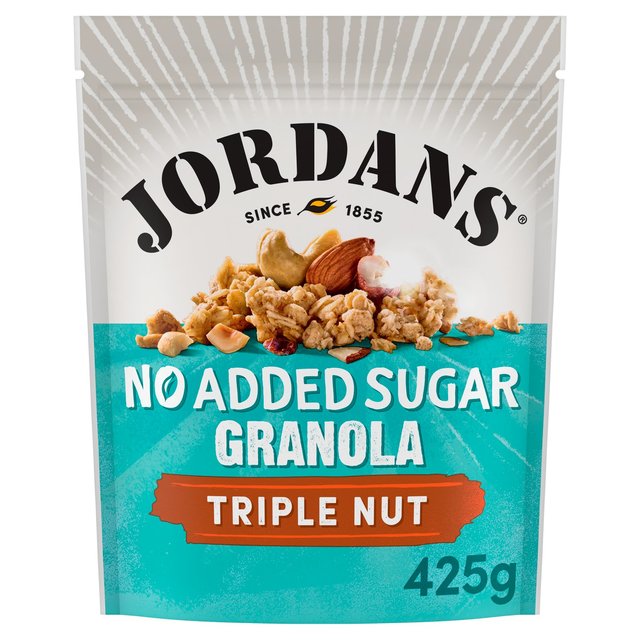 Jordans No Added Sugar Triple Nut Granola Breakfast Cereal 425g