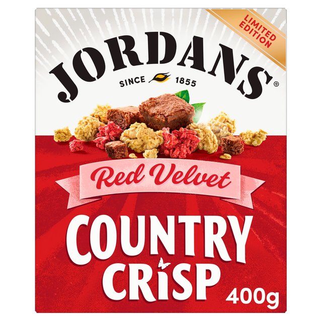 Jordans Country Crisp Limited Edition Red Velvet Breakfast Cereal 400g