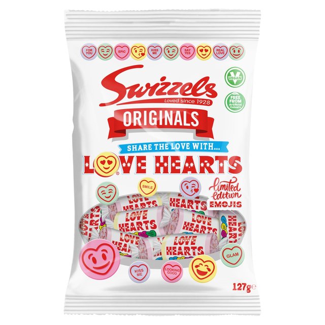 Swizzels Originals Love Hearts 127g