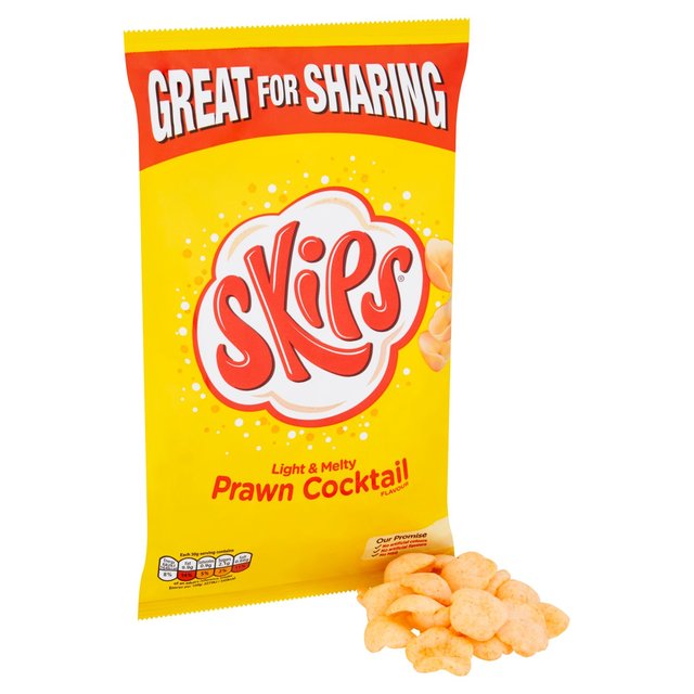 Skips Prawn Cocktail Sharing Crisps 65g