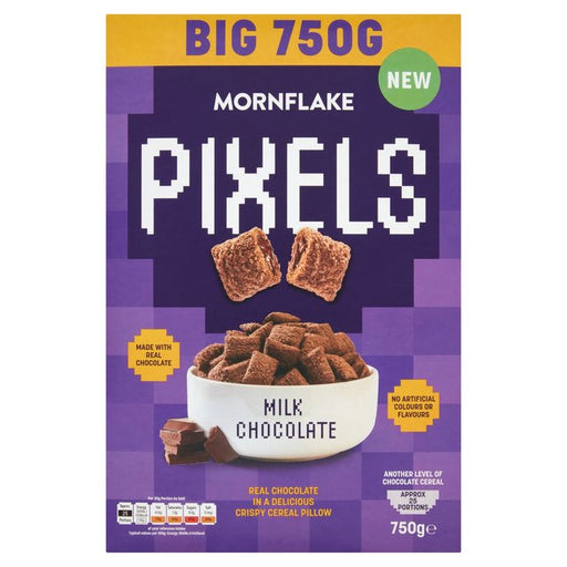 Mornflake Pixels Milk Chocolate 750g