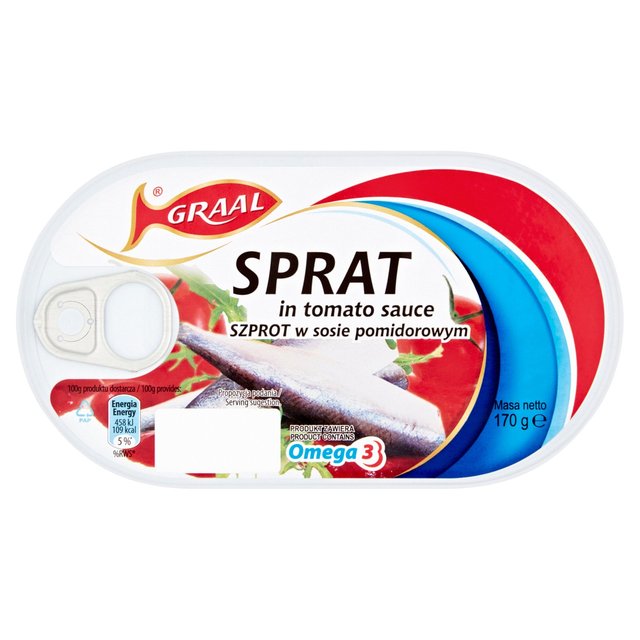 Graal Sprats Fish in Tomato Sauce 170g