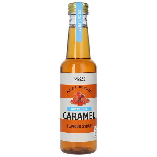 M&S Sugar Free Caramel Flavour Syrup 250ml