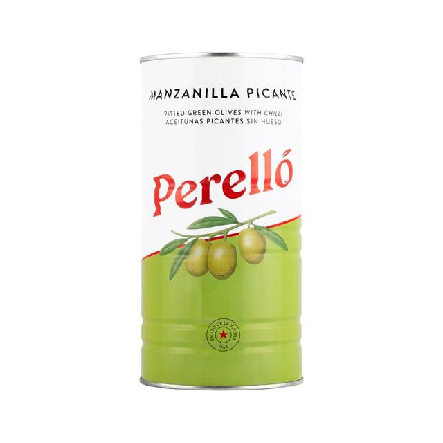 Brindisa Perello Manzanilla Pitted Olives Picante 600g 600g