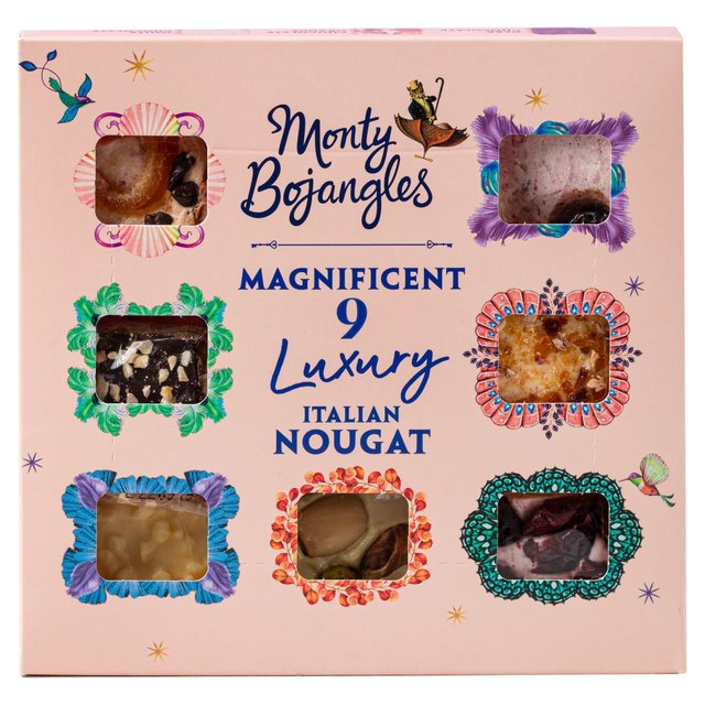 Monty Bojangles 9 Piece Nougat Assortment 135g