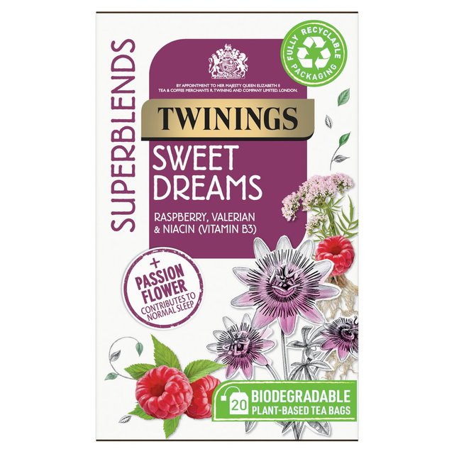 Twinings Superblends Sweet Dreams, 20 Tea Bags 20 per pack