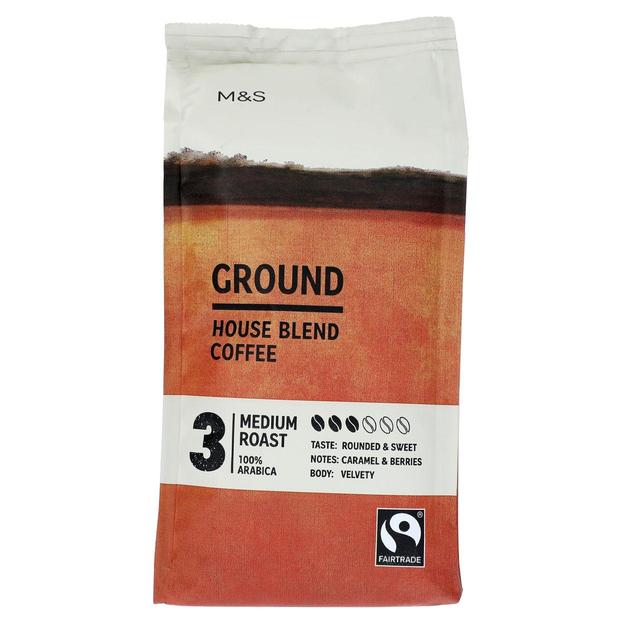 M&S House Blend Ground Coffee 227g