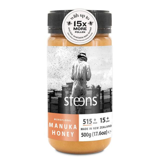 Steens MGO 515+ (UMF15+) Manuka Honey 500g