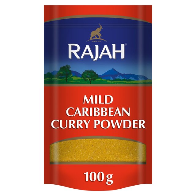 Rajah Spices Mild Caribbean Curry Powder 100g