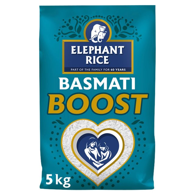 Elephant Basmati Boost Fortified Rice 5kg