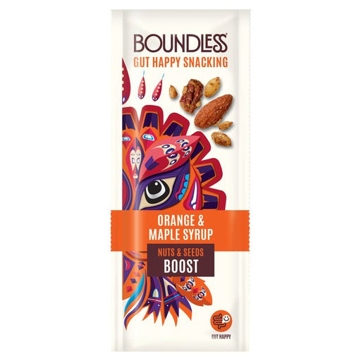 Boundless, Orange & Maple Syrup, Nuts & Seeds Boost 25g