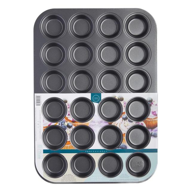 Chicago Metallic Non-Stick 24 Hole Mini Muffin Pan N/A