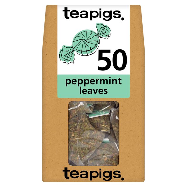 Teapigs Peppermint Leaves Tea Bags 50 per pack