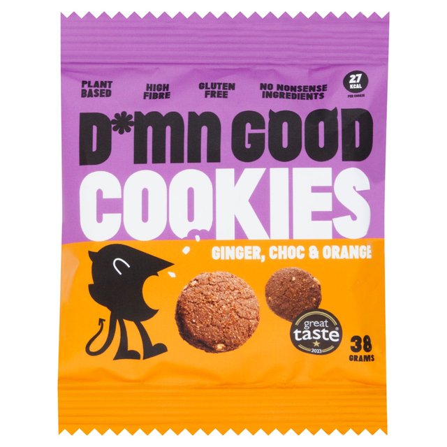 Damn Good Ginger, Chocolate, Orange COOKIES 38g