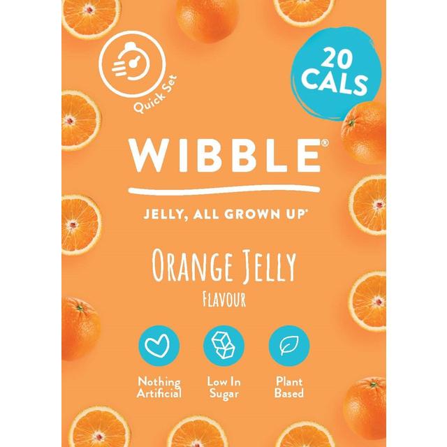 Wibble Orange Jelly Crystals 57g