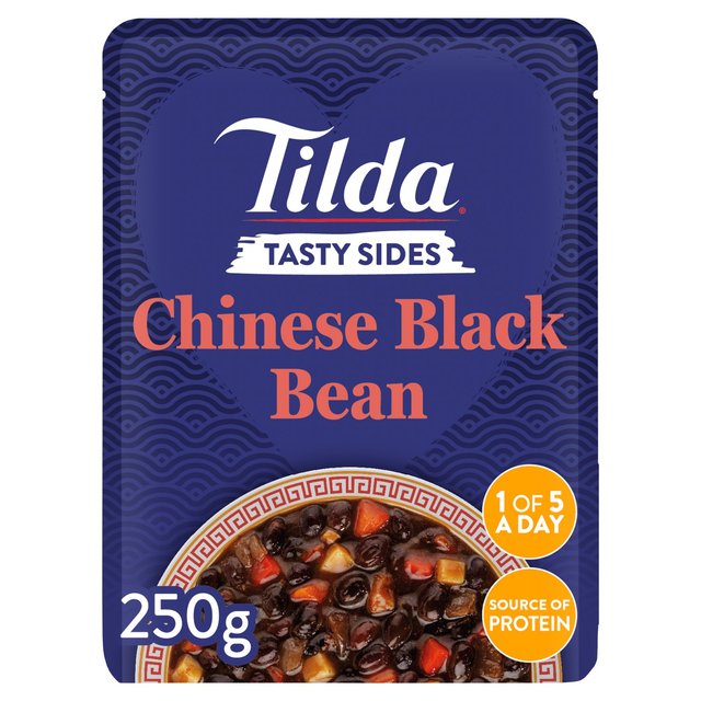 Tilda Tasty Sides Chinese Black Bean Pulses and Vegetables 250g