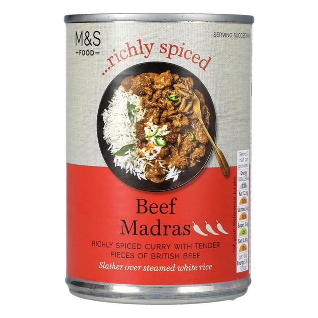 M&S Beef Madras 400g