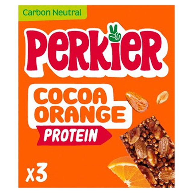 Perkier Cacao & Orange Protein Bars 3 x 35g