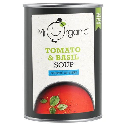 Mr Organic Tomato & Basil Soup 400g