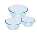 Pyrex Mixing Bowl Set 3 per pack