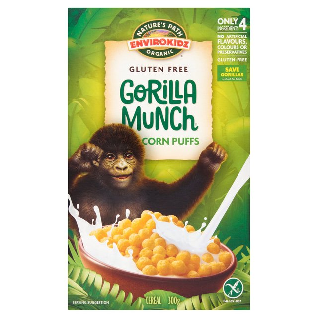 Natures Path Gluten Free Organic Cereal Gorilla Munch 300g