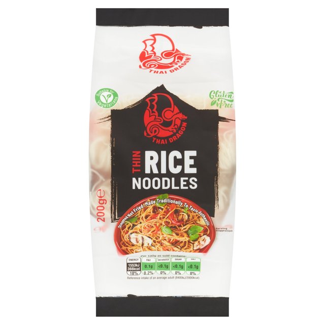 Thai Dragon Rice Noodles 200g