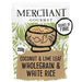 Merchant Gourmet Coconut & Lime Wholegrain & White Microwave Rice 250g