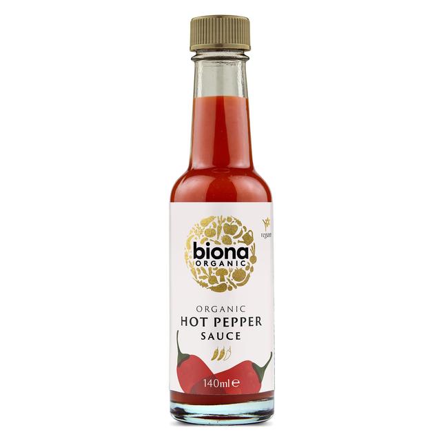 Biona Hot Pepper Sauce Organic 140ml