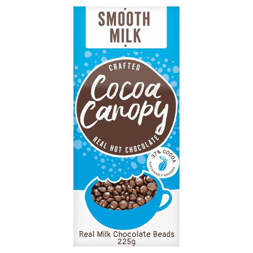 Cocoa Canopy Smooth Milk Crafted Hot Chocolate Beads 225g