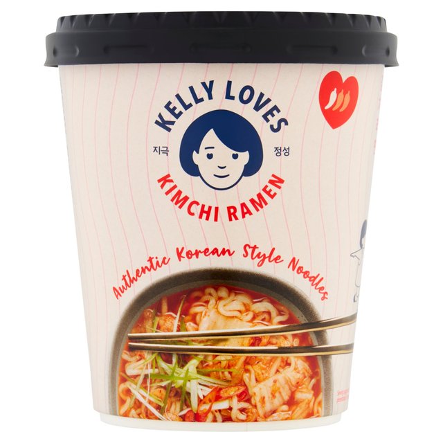 Kelly Loves Korean Kimchi Ramen Noodles 188g