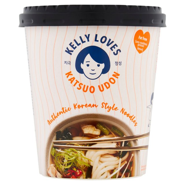 Kelly Loves Korean Katsuo Udon Noodles 186g