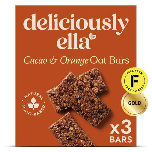 Deliciously Ella Cacao & Orange Oat Bar Multipack 3 x 50g