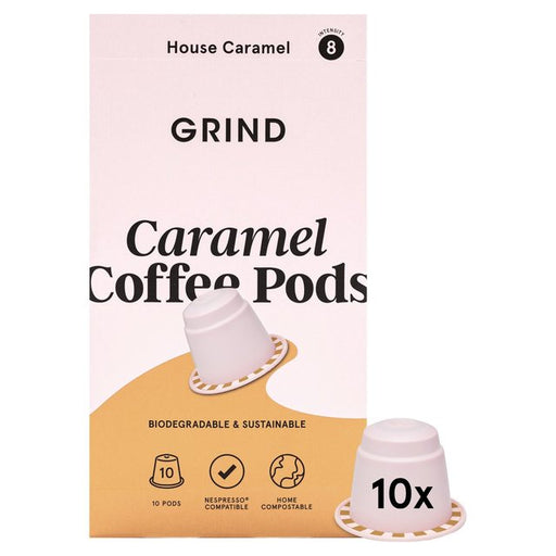 Grind Caramel Coffee Pods 10 per pack