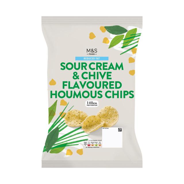 M&S Sour Cream & Chive Houmous Chips 110g