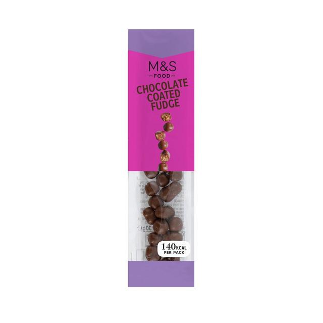 M&S Chocolate Coated Fudge 28g