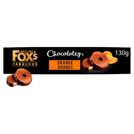 Fox's Biscuits Chocolatey Orange Rounds 130g