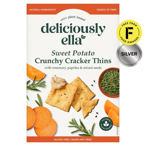 Deliciously Ella Sweet Potato Cracker Thins 100g