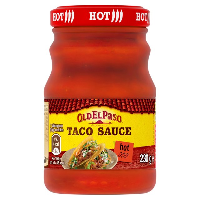 Old El Paso Hot Taco Sauce 230g