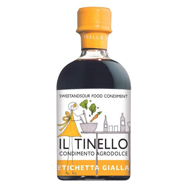 Il Tinello Balsamic Vinegar of Modena IGP Yellow Label High Acidity 250ml