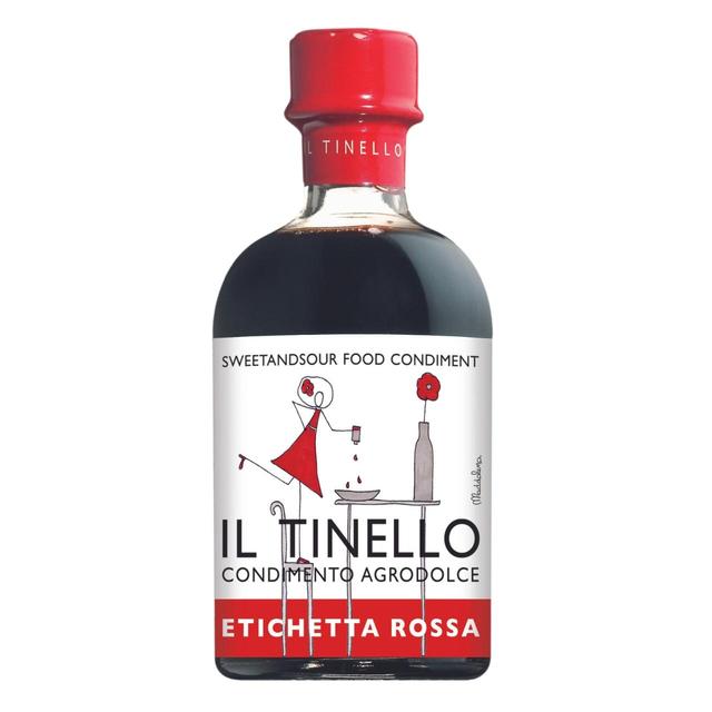 Il Tinello Balsamic Vinegar of Modena IGP Red Label Low Acidity 250ml