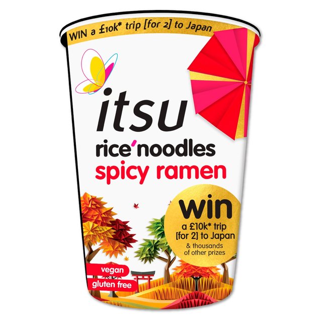 itsu spicy ramen rice noodles cup 63g